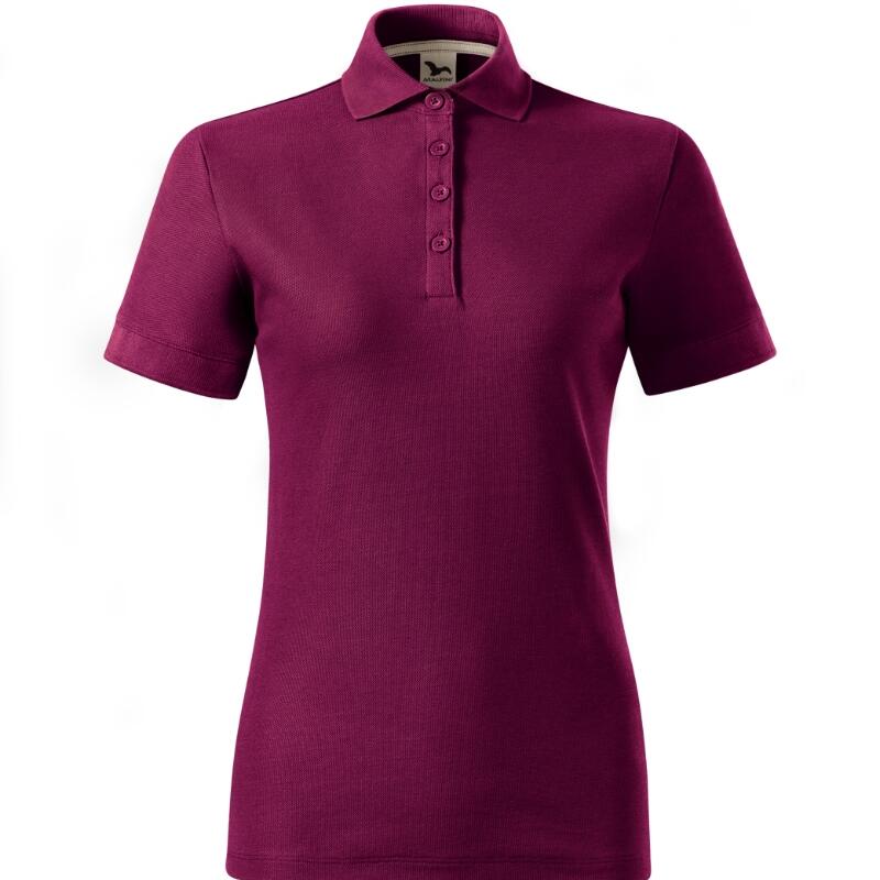 MALFINI® Polokošeľa dámska Prime (GOTS) (fuchsiová)