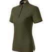 MALFINI® Polokošeľa dámska Prime (GOTS) (military)
