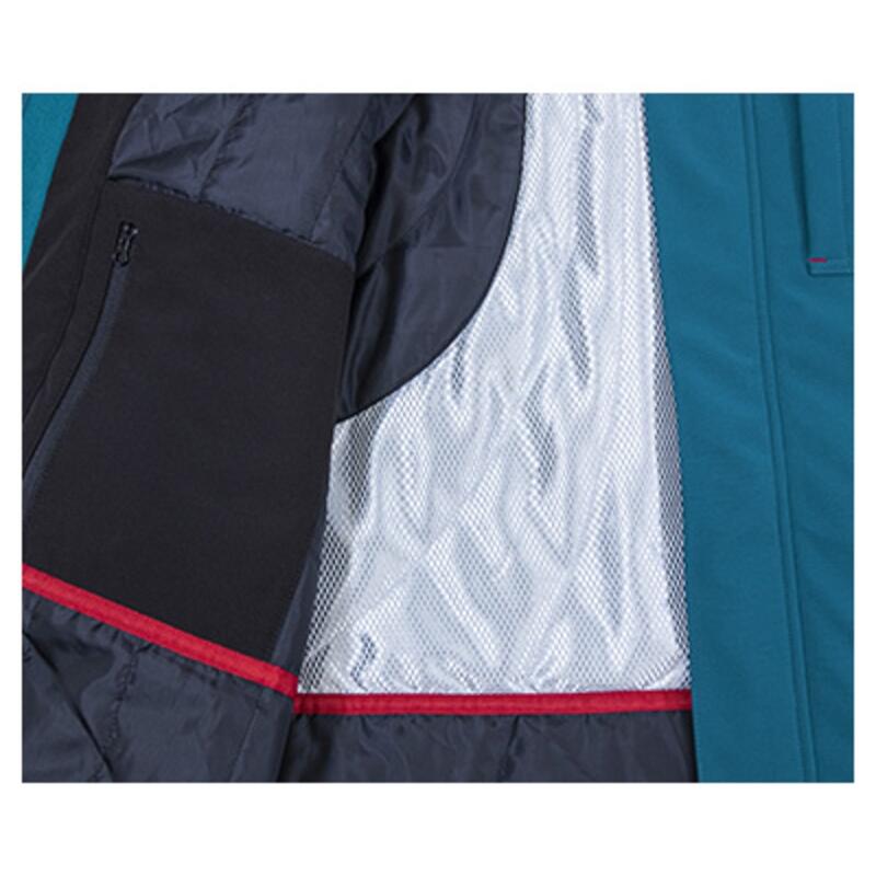 RIMECK® Zimná softshellová bunda pánska Vertex (petrol blue)