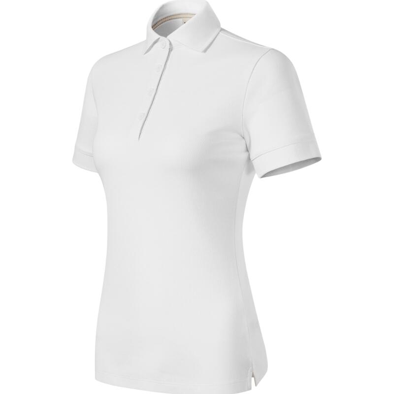 MALFINI® Polokošeľa dámska Prime (GOTS) (biela)