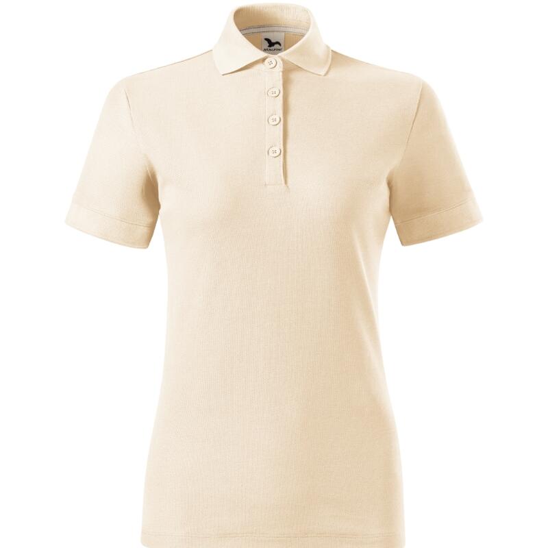 MALFINI® Polokošeľa dámska Prime (GOTS) (mandľová)
