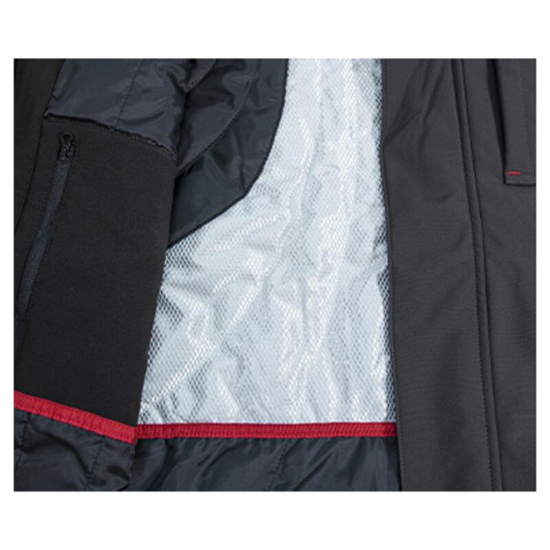 RIMECK® Zimná softshellová bunda pánska Vertex (ebony gray)