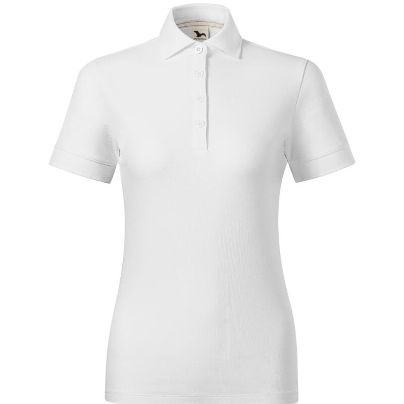MALFINI® Polokošeľa dámska Prime (GOTS) (biela)