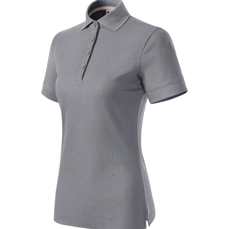 MALFINI® Polokošeľa dámska Prime (GOTS) (starostrieborná)